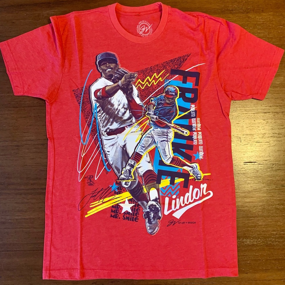 GV Art Francisco Lindor T-Shirt